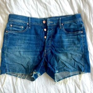 Mother size 30 denim cutoffs